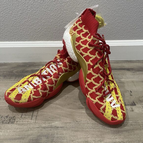 adidas x Pharrell Williams Shoes Size 8 Crazy BYW Chinese New Year Boost EE8688 - Picture 1 of 12